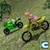 Mountain Kids MotorBike Riding