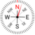 Compass with Map