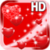 Red Hearts HD Live Wallpaper