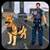 Robotic Police Dog: K9 Dog Chase Simulator