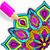 Zen Mandala Coloring Book