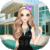 Dress up and hairstyle for girl