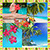 Tropical Photo Collage