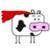 Flutter cow