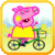 Pepi The Cyclist Pigs 2D