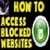 Bypassing Blocked websites