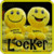 Happy Yellow Smileys Locker