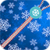 Snowflake Zipper Lock Screen
