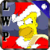 Simpson Christmas Water Effect LWP X