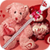 Teddy Bear Zipper Lock Screen
