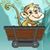 Fun Monkey Banana Trolley