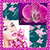 Orchid Photo Collage Top