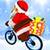 Virtual Santa BMX Bicycle Gift Delivery Rider