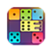 Dominoes puzzle - merge blocks with same numbers