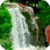 Waterfall And Roses Live Wallpaper