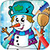 Top Snowman Coloring Book