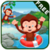 Crazy Monkey In River