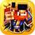 Pirates Fighting Hero Kung Fu Hitting 3D Blocks