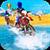 Water Surfer Bike Race