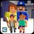 Blocky Police Dad Family: Criminals Chase Game