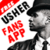 Usher wallpapers android app