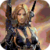 Warrior Girl Live Wallpaper