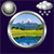 Nature Clock Weather Widget