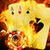 Poker Card on Fire Live Wallpaper