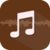 Music Player Brown