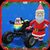 ATV Quad Bike Taxi: Crazy Santa