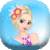 Dress up Elsa for beach