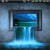 Waterfall in Window