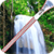 Waterfall Zipper Lock Screen
