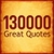 130000 Great Quotes