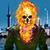 Ghost Fire Skull Superhero - Blaze Battle