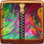 Abstract Zipper Lock Screen