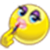 Dirty emoji photo wallpaper