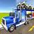Bike Transport Truck Driving