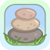 Three pebbles