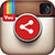 Share Youtube videos on Instagram Android app