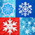 Snowflake Photo Collage Free