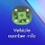 Vehicle number info