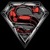 Superman-Clock Live Wallpaper
