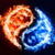 Yin Yang Fire Water Live Wallpaper