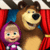 Masha And The Bear Wallpaper HD