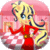 Dress up Applejack pony to school