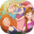 Dress up Elsa and princesses for PJ parties