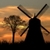 Windmill Sunset Free