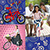 Bicycle Photo Collage Free