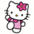 Hello Kitty Cute 3D Wallpaper